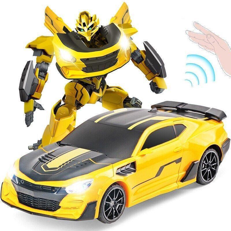 32cm Rc Remote Control Deformation Car Wireless Charging Racing Toy Boy New Year Gift