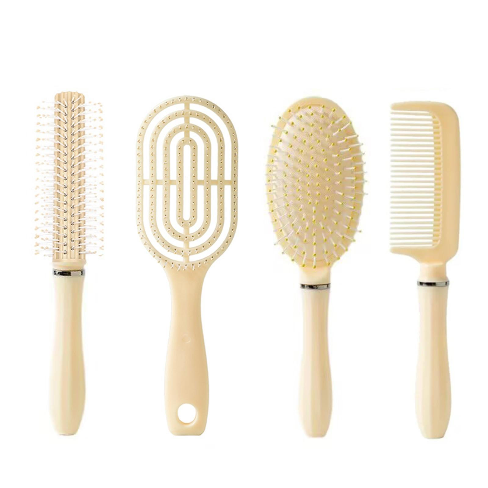 

Набор гладких расчесок для волос, массажная расческа, гибкая расческа с длинной ручкой, массажная расческа без узлов