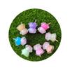 Dollhouse Miniature Bear Shape Ice Cup Summer Ice Cream Milk Tea Drink Cup DIY Making Doll House Accessories Decor
