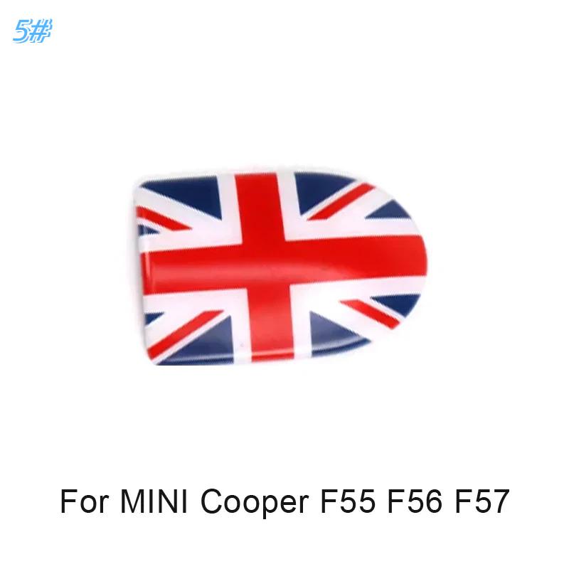 Black Flag Car Glove Box Handle Decorative Storage Box cover Sticker For MINI Clubman COOPER S F55 F56 F57 F54 F60 Car-Styling