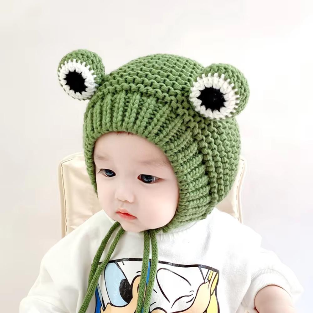 Frog Eyes Baby Frog Hat 1-3 Years Christmas Hat Fashion Beanie Cap  Boy/Girl