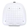 Motorcycle Top Case with Combination Lock ABS Waterproofing Tail Box Carrier Case for Electric Bike Scooter White