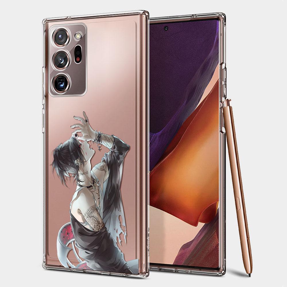 Anime Tokyo Ghoul Clear Case For Samsung Galaxy Note 10 Lite 20 Ultra 9 8 S21 Plus S20 FE S10 S9 S8 Silicone Shell Phone Cover