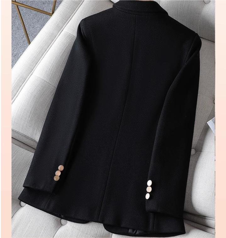 Modischer Damenblazer Damen Grün Schwarz Khaki Langarm Damen Business Arbeitskleidung Schlank Formell Jacke für Herbst Winter