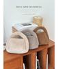 Gisele Boa Small Mini Fluffy Mouton Wool Handbag/Tote Bag, Tote, Fall/Winter, Bag, Bag, Women's (Beige)