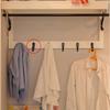 10 stycken retro vägghängande krokar, hängare, dörrar, väggmonterade köks- och badrumstillbehör