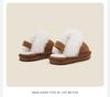 Fleece-Lined Cotton Slippers: Boys'/Girls' Toddler Walking Shoes, Warm Baby Pre-Walking Winter Footwear.