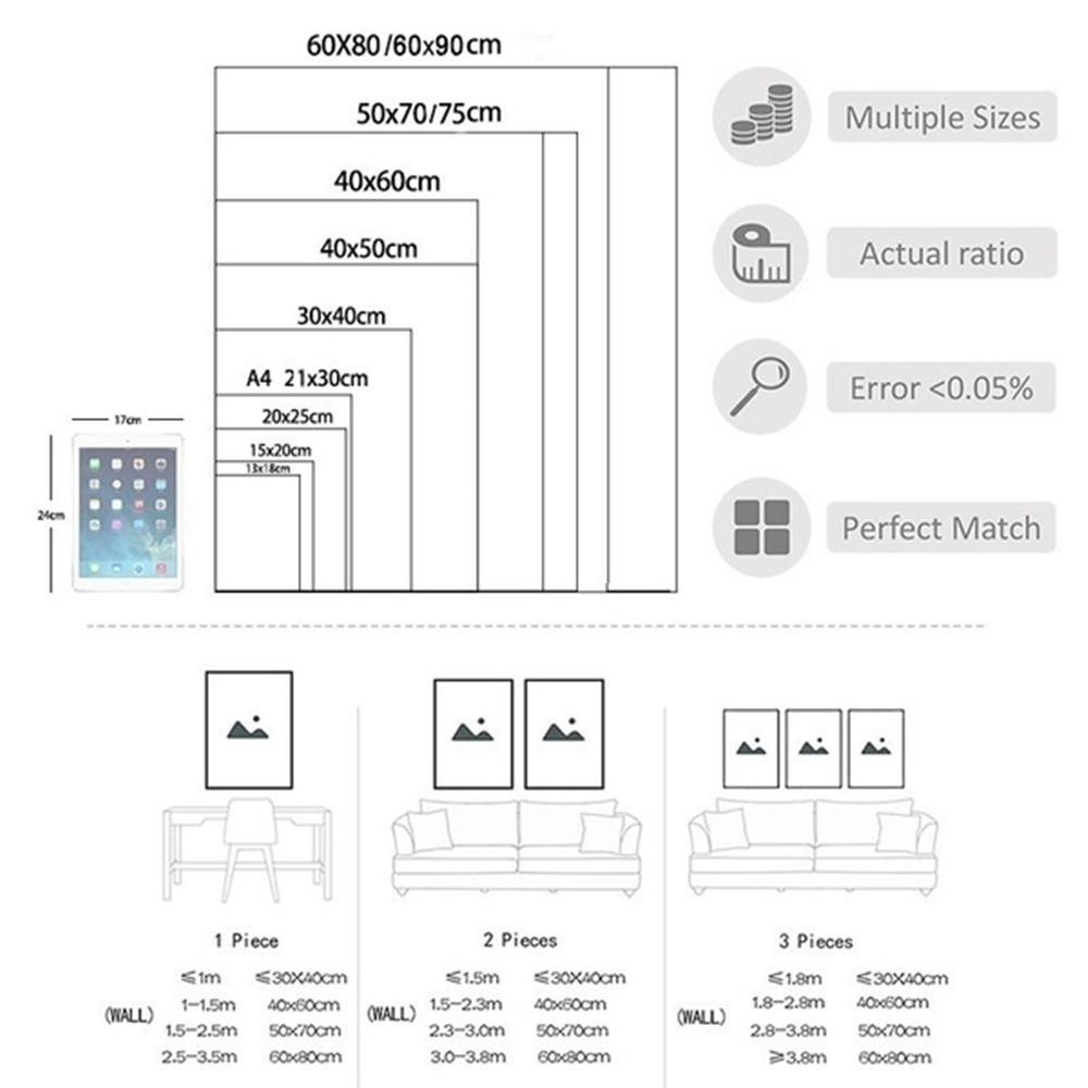 Funny Animals Drinking Coffee In the Morning Poster Prints Llama Latte Grizzly Tiger Fox Canvas Painting Kitchen Bar Wall Decor No Frame