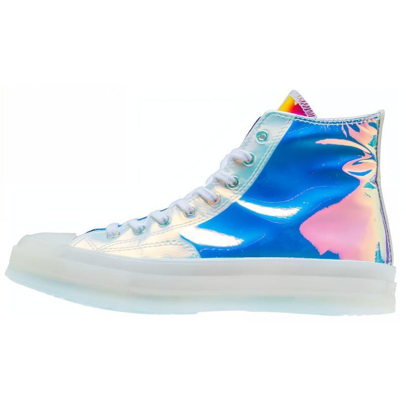 

Converse Chuck Taylor All Star 70 Chuck Taylor All Star Hi Chameleon High Top Canvas Shoes Unisex Laser White 41