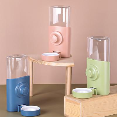 600 ml Kaninchen-Wasserspender, großes Fassungsvermögen, hängender automatischer Trinkbrunnen, kleiner Haustierkäfig-Wasserspender für Hamster, Meerschweinchen