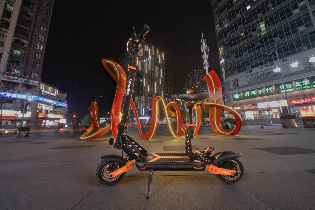 KuKirin G2 Max Electric Bicycle 1000W Motor 48V 20.8Ah Battery 70KM Range 10 Inch  Pneumatic Tires E-Scooter