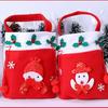 Christmas Drawstring Apple Handbags: Festive Gift Bags for Kids, Decorative Small Gift Bags for Christmas Eve