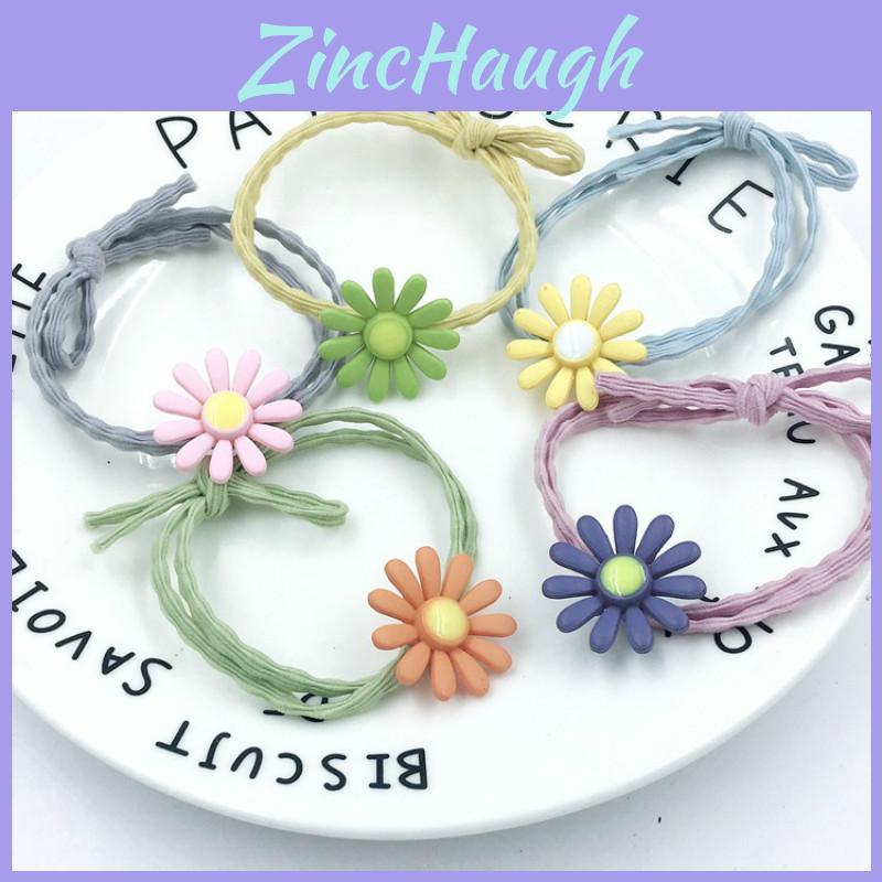Beautiful Ins Women Daisy Hair Rope Headband With High-elastic Korean Rubber Band