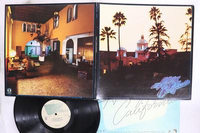 LP Record EAGLES  Hotel California 7E1084 ASYLUM 1976 US Rock Used