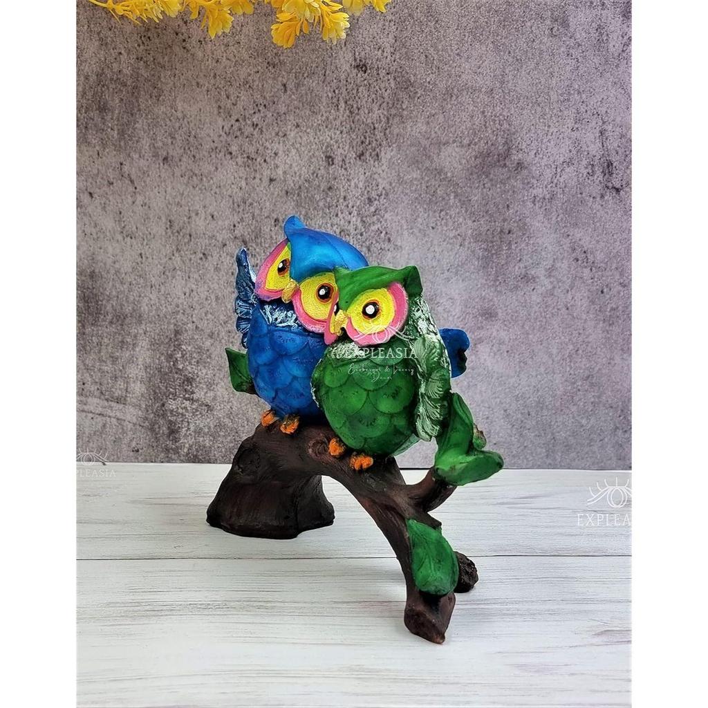 Bufniță Piesă Decorativă de Expozare Vastu Shastra/feeng Shui Ornament | Piesă de Expozare pentru Decorul Casei| piesă de expunere pentru Decorul Casei