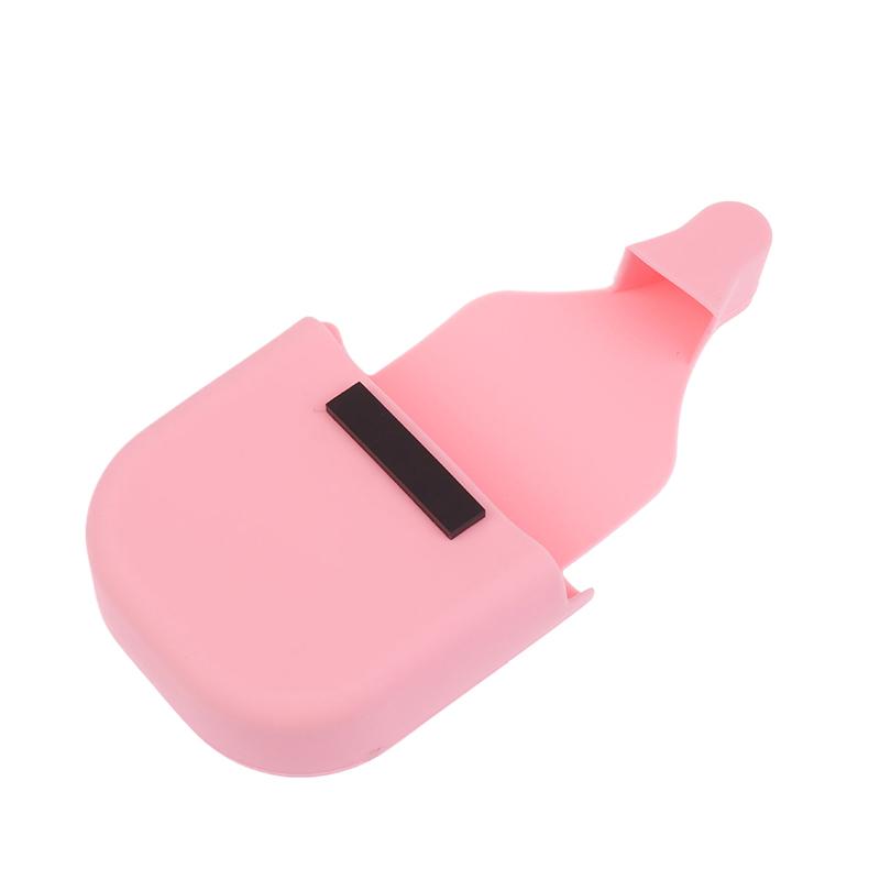 Silicone Refueling Gloves Wear-resistant Reusable Auto Refueling Anti Dirt Supplies Hidden Magnetic Silicone Refueling Gloves розовый