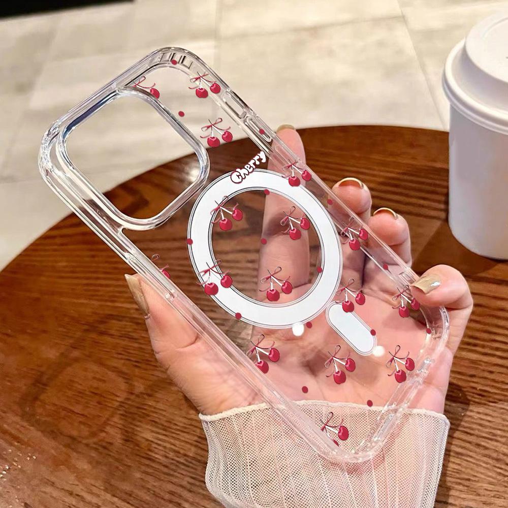 Magnetic Phone Case for iPhone 12 14 16 17 Pro 17 16 15 14 13 12 Pro Max  12 13 14 15  16 High Quality Shockproof Shell Full Protection Cute Style