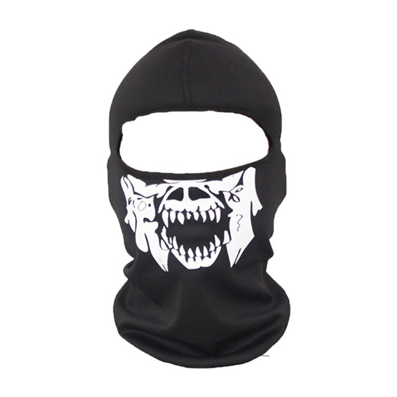 Skull Face Mask: Windproof Motorcycle Balaclava for Men & Women – Sun Protection Helmet Liner
