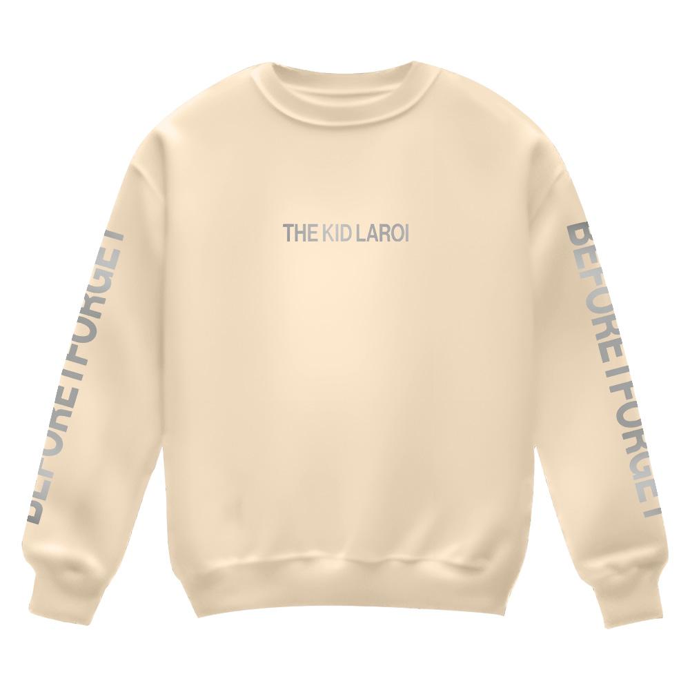 Maglia a maniche lunghe BIF The Kid LAROI Before I Forget Felpa girocollo Abbigliamento con stampa di nuovo motivo alla moda Donna Uomo Autunno Inverno Felpa