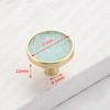 NAIERDI Heart Diamonds Cabinet Handles Zinc Alloy Lucky Clover Furniture Handles Drawer Knob Kitchen Wardrobes Dresser Knob