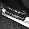 Auto Threshold Guard Strip Car Stickers Door Edge Protector Anti Scratch Waterproof Tape For Peugeot 5008 Car Accessories
