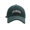 Hat female autumn and winter couple street letter embroidery baseball cap cap male