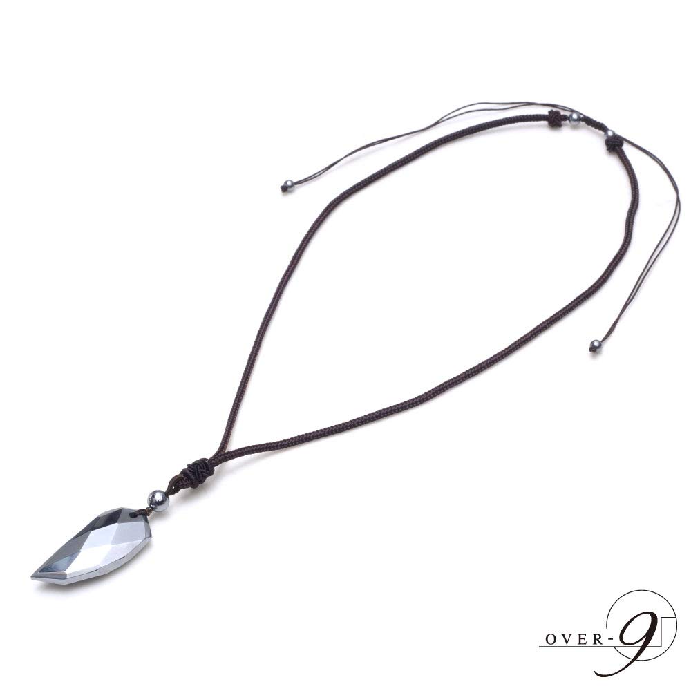 Potenza Pietra di Potenza Terahertz Potenza Naturale Cordino Regolabile Minerale Lupo [OVER-9] Collana, Choker, Pietra, Pietra, Misura, [Zanna di Terahertz]
