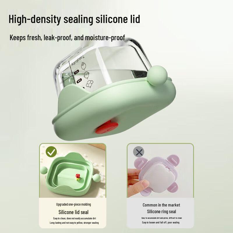 TaoqiBaby Glass Baby Food Storage Container