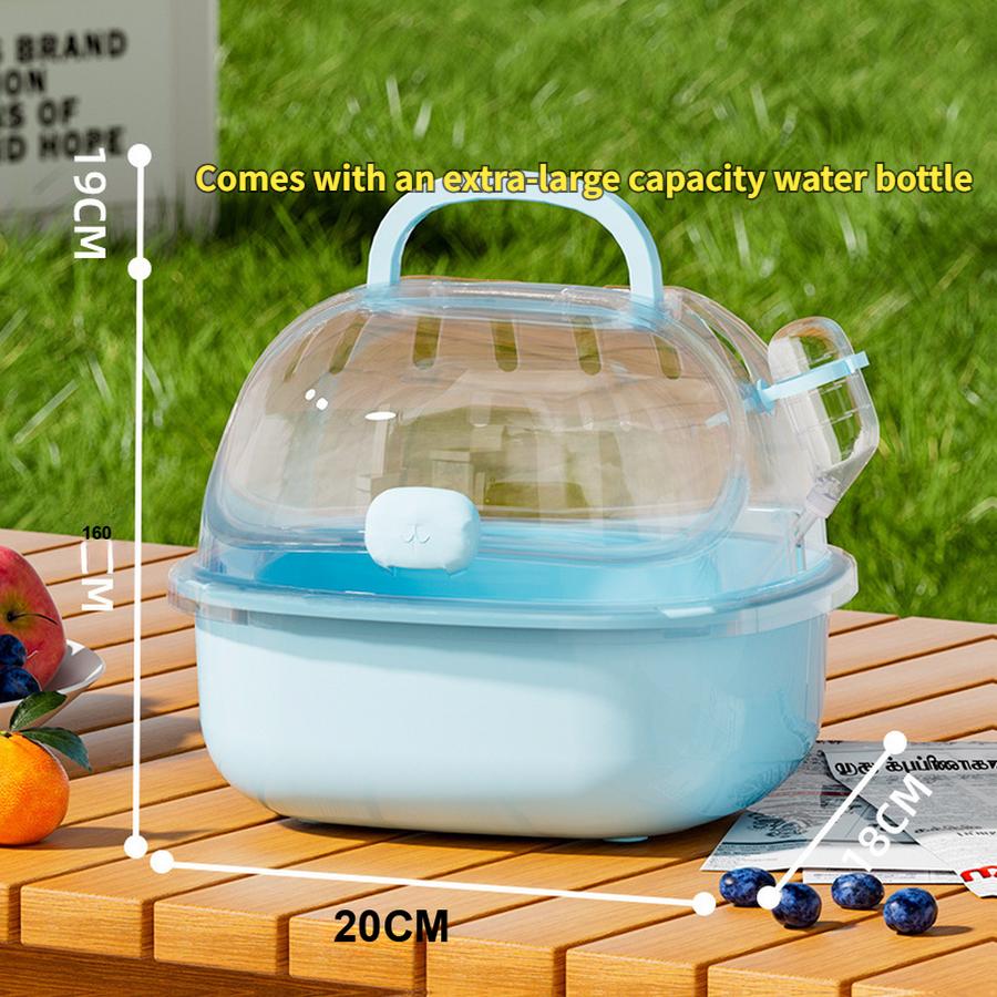 Cage pour hamster toutes saisons - Cage extérieure portable pour petits animaux - Accessoires pour hamster - Accessoires pour animaux de compagnie