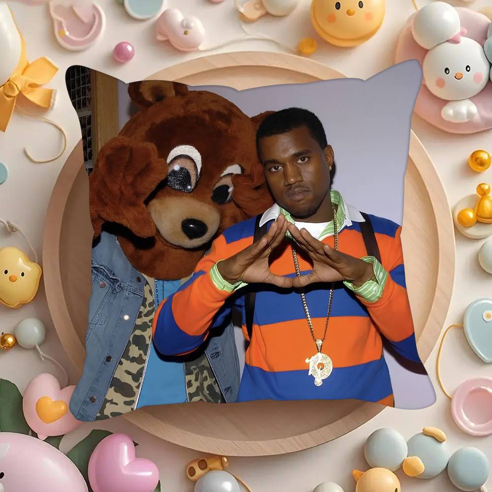 Singer Funny K-KanyES W-Wests  Pillowcases cushion covers living room sofas home decor gifts