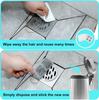 Shower Drain Cover Disposable Hair Catcher Mesh Stickers Easy to Install Clean Suit For Bathtub Kitchen Sink For Human Pet Hair