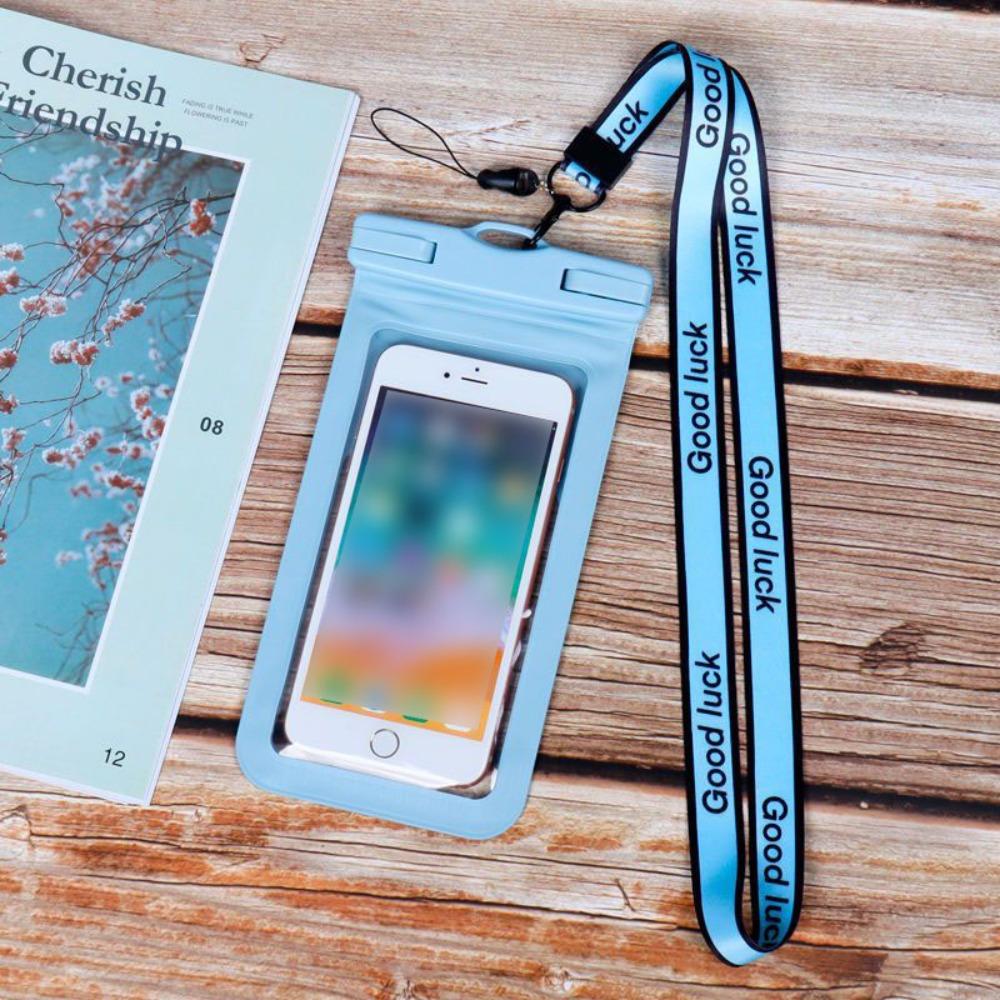 Air Bag Halter Waterproof Phone Case Universal Phone Protector Pouch Mobile Phone Bag  Underwater