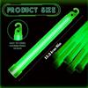 Top-quality LED Glow Stick with Hook 6 Inch Fluorescence Light Glow Sticks for Hiking Camping Outdoor Concert Party Light