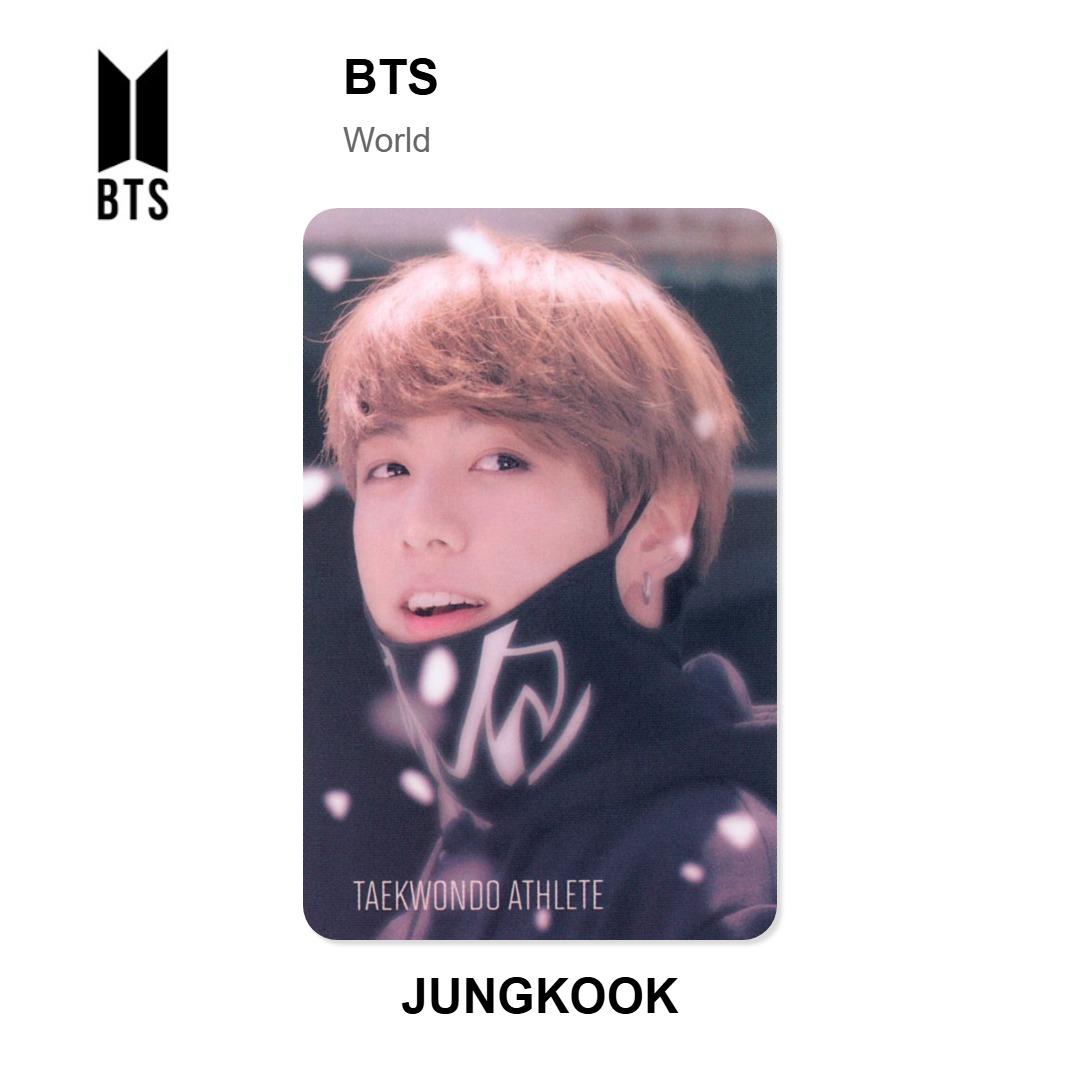 BTS World Official Photocard JUNGKOOK