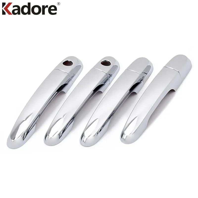 Door Handle Cover Trims For KIA Sorento 2010 2011 2012 2013 2014 2015 Chrome Car Side Door Handles Catch Cap Accessories