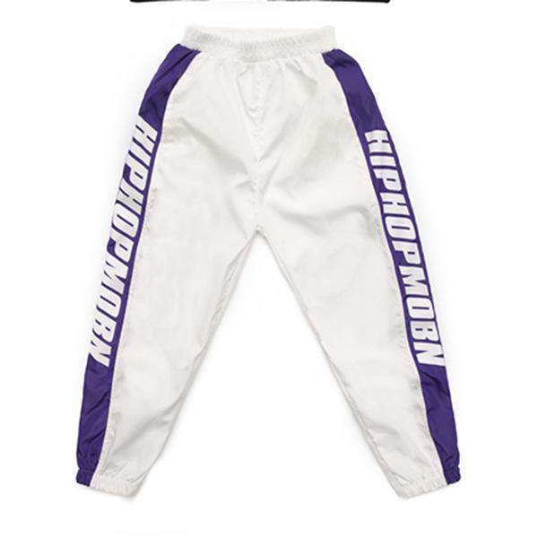 Girls' Hip Hop Dance Set: Trendy Korean-Style Crop Top Jazz Performance Costume