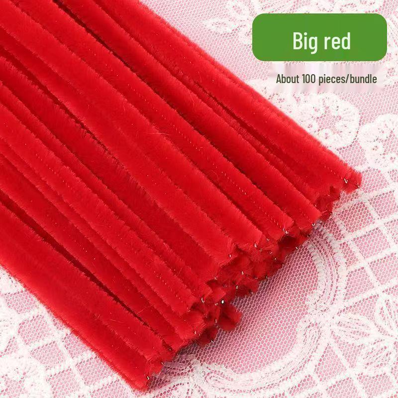 Colorful Chenille Pipe Cleaners for Kids' Craft & Educational Toys