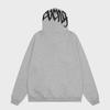 Unisex REVENGE Kapuzenjacke in Volltonfarbe – High Street Hip-Hop-Cardigan für Paare