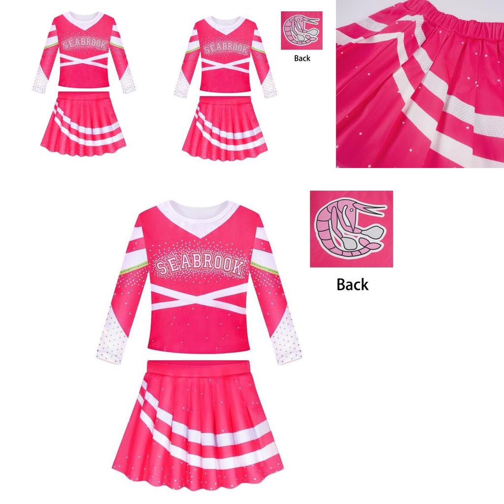 Halloween Cheerleader Outfit For Girls Perfect For Role Play And Dress-up