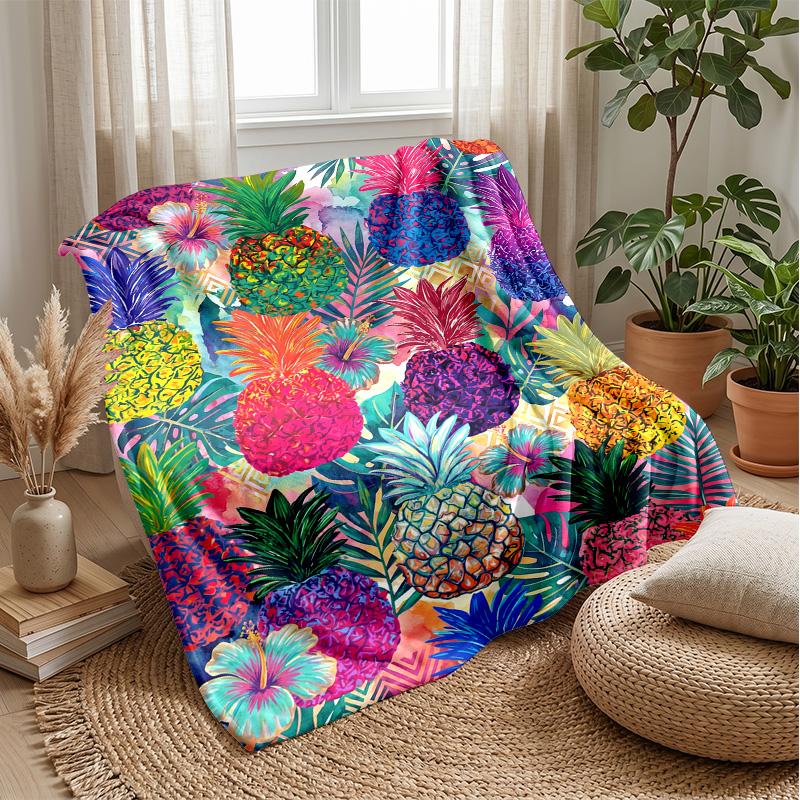 Colorful Paw Prints Pattern Blanket Personalized Name Flannel Blanket Soft Cozy Plush Throw for Sofa Bed Lightweight Home Decor