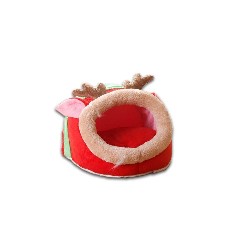 

Adorable And Warm Pet House For Guinea Pigs And Hamsters Made From Soft Plush Cotton Elk,S