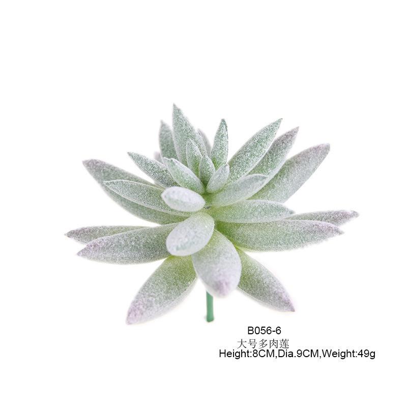 Diy Simulated Succulent Plant Hair Planting, Mini Fake Succulent Bonsai With Flowers, More Than 20 Styles Of Bn1