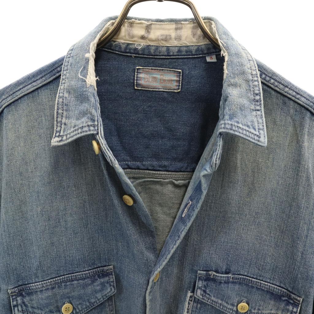 BLUE BLUE Long sleeve Denim shirt 3 Men's Used