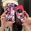 Holo Mori Calliope Matte Mobile Phone Case for Samsung Galaxy S26 S25 S24 S23 S22 S21 S20 Note20 Plus FE Ultra Colorful Cover
