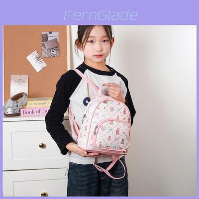 Oxford Cloth Childrens Winter Cute Dual Shoulder Backpack For School Kids