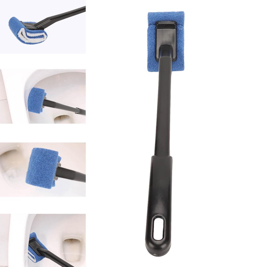 Handle Toilet Brush Closet Bowl Tub Cleaner Scrubber Soft   for Beauty Parlor