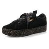 PUMA Vikky Platform Ribbon 'Black Gold' Women's 366815-01