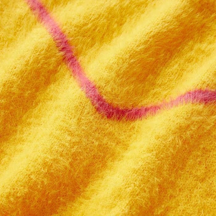 Knitted Pullover for Children Dark Ochre 92/104/116/128/140