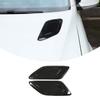 Car Hood Air Vent Cover Trim For Toyota LC76 2007-2026 ABS Carbon Fiber Exterior Car Accessories