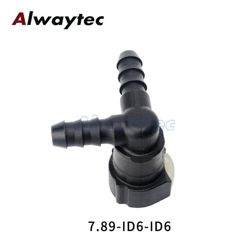 Hot Sale 5/16''-7.89mm Tee Connector Quick Released Fitting for Universal Type Automotive Parts